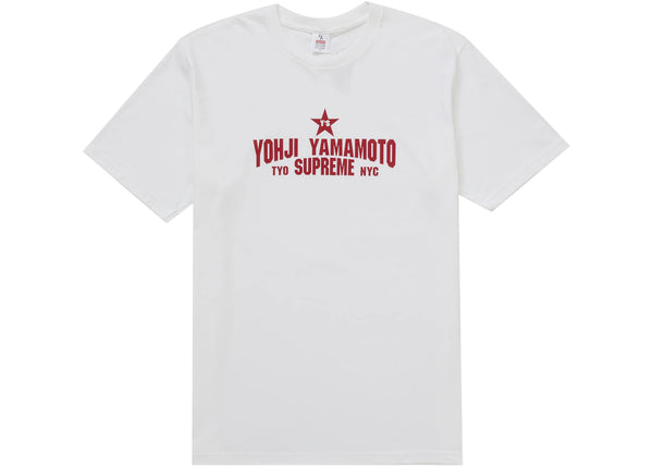 Supreme Y's by Yohji Yamamoto Star Tee White sneakers - authentic Supreme shoes