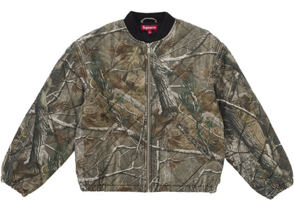 Supreme Zip-Off Sleeve Quilted Bomber Jacket Realtree AP Camo sneakers - authentic Supreme shoes