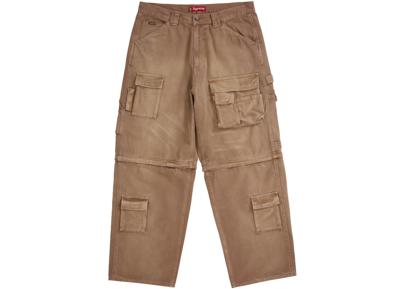 Supreme Zip-Off Utility Pant (FW26) Brown - vue secondaire A