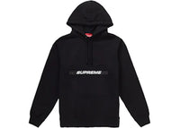 Supreme Zip Pouch Hooded Sweatshirt Black