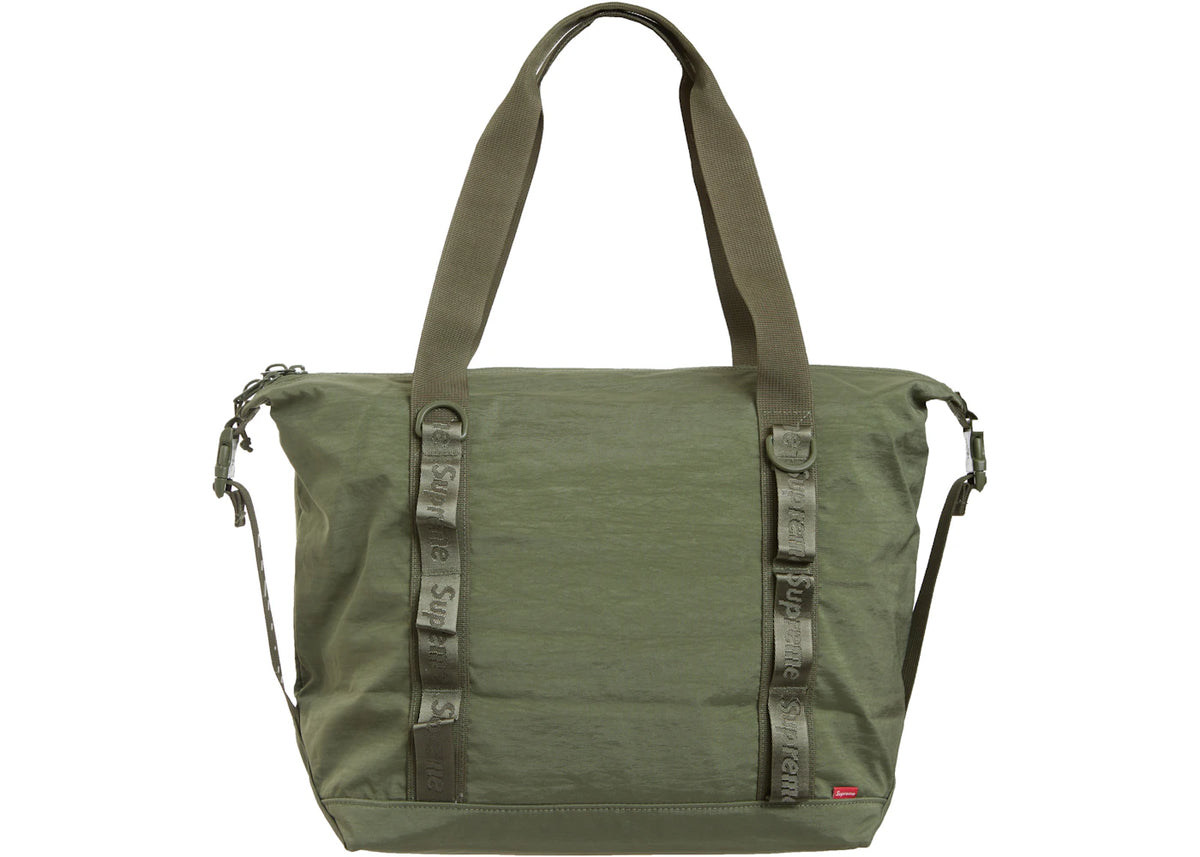 Supreme Zip Tote Olive - vue secondaire B