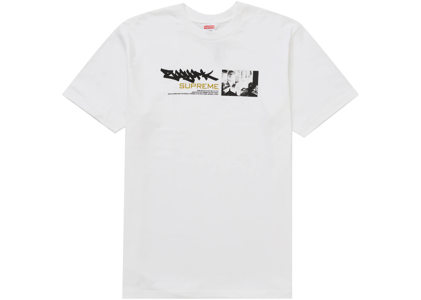 Supreme Zoo York Dynasty Tee White - vue secondaire A