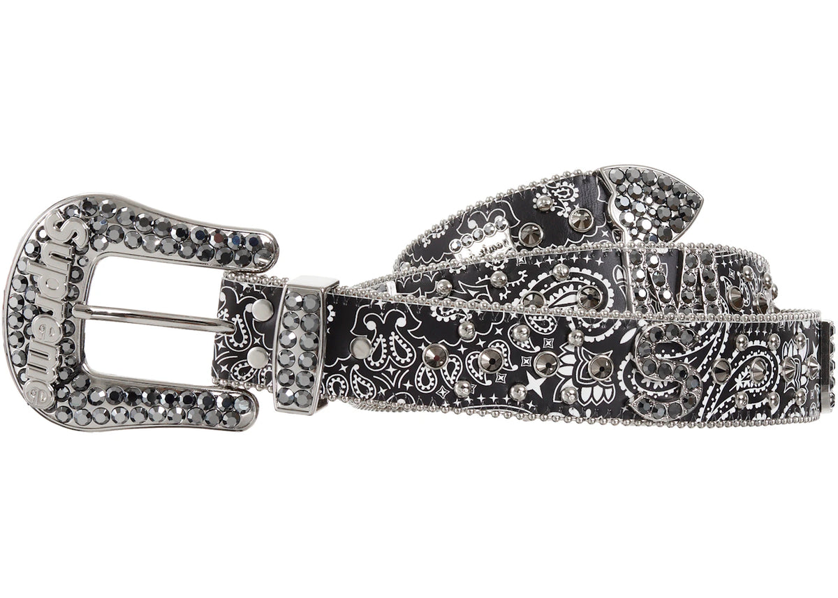 Supreme b.b. Simon Bandana Belt Black - vue secondaire A