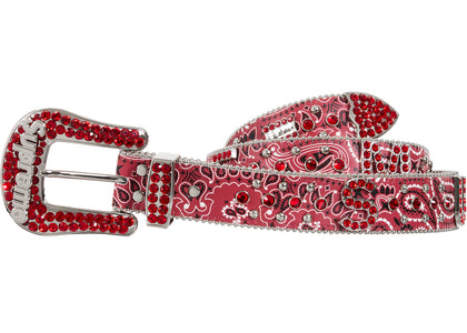 Supreme b.b. Simon Bandana Belt Red - product view 2