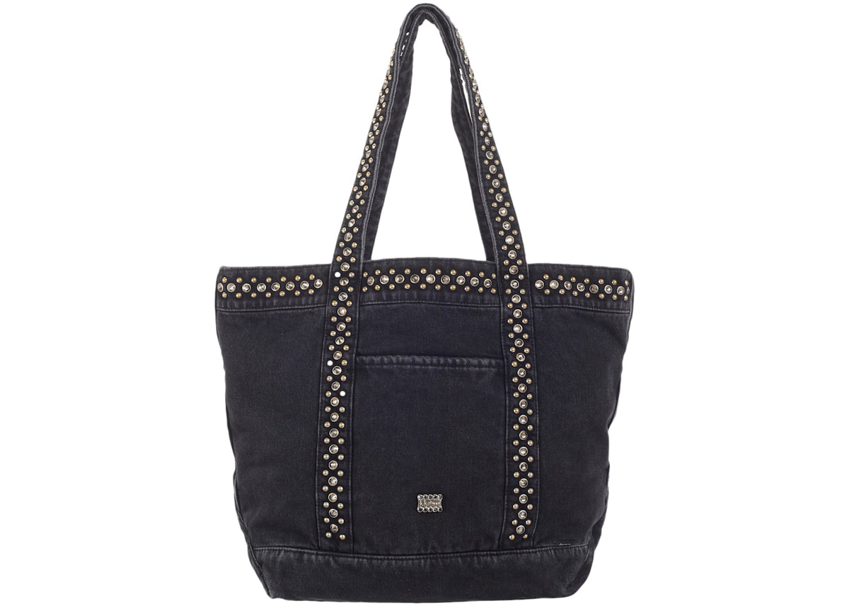 Supreme b.b. Simon Denim Tote Bag Black - vue secondaire B