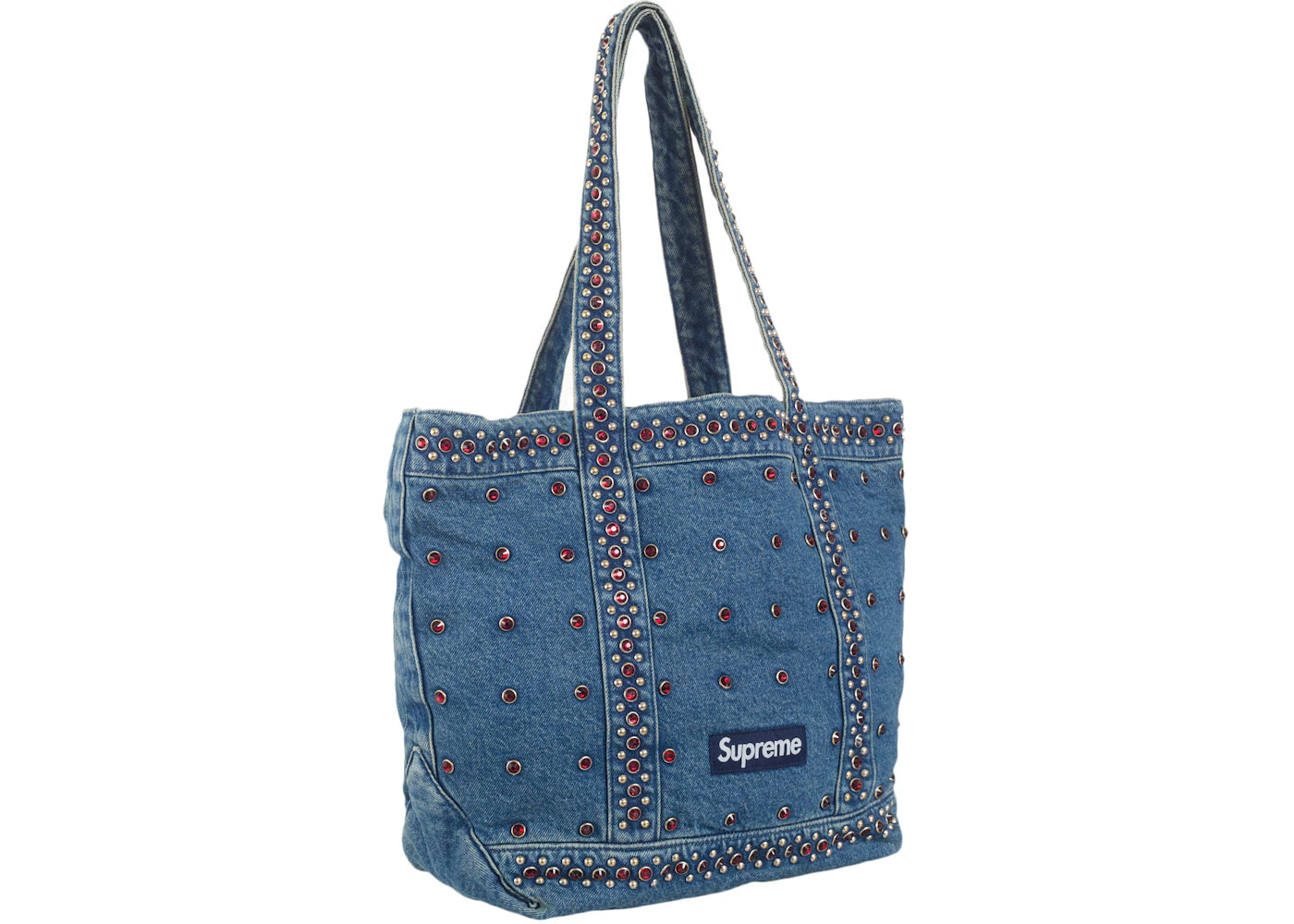 Supreme b.b. Simon Denim Tote Bag Washed Indigo - vue secondaire B