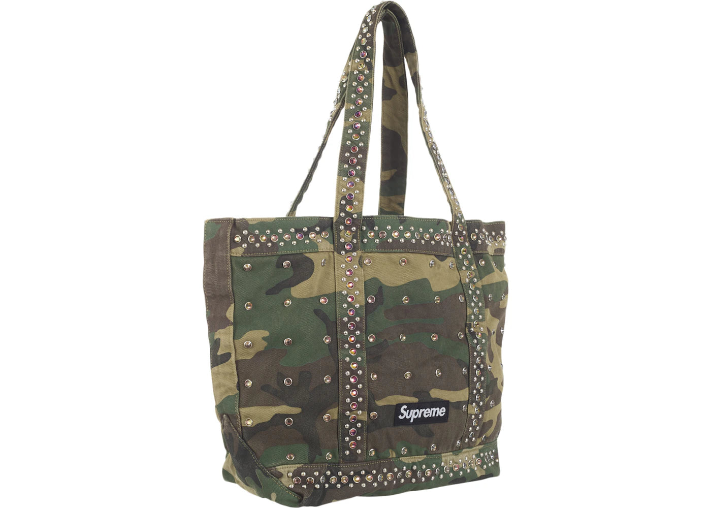 Supreme b.b. Simon Denim Tote Bag Woodland Camo - vue secondaire B
