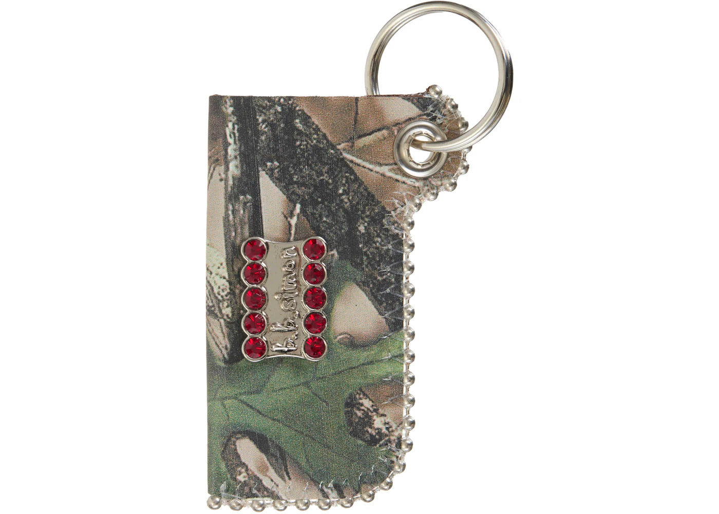 Supreme b.b. Simon Leather Lighter Case Keychain TrueTimber HTC Fall Camo - vue secondaire B