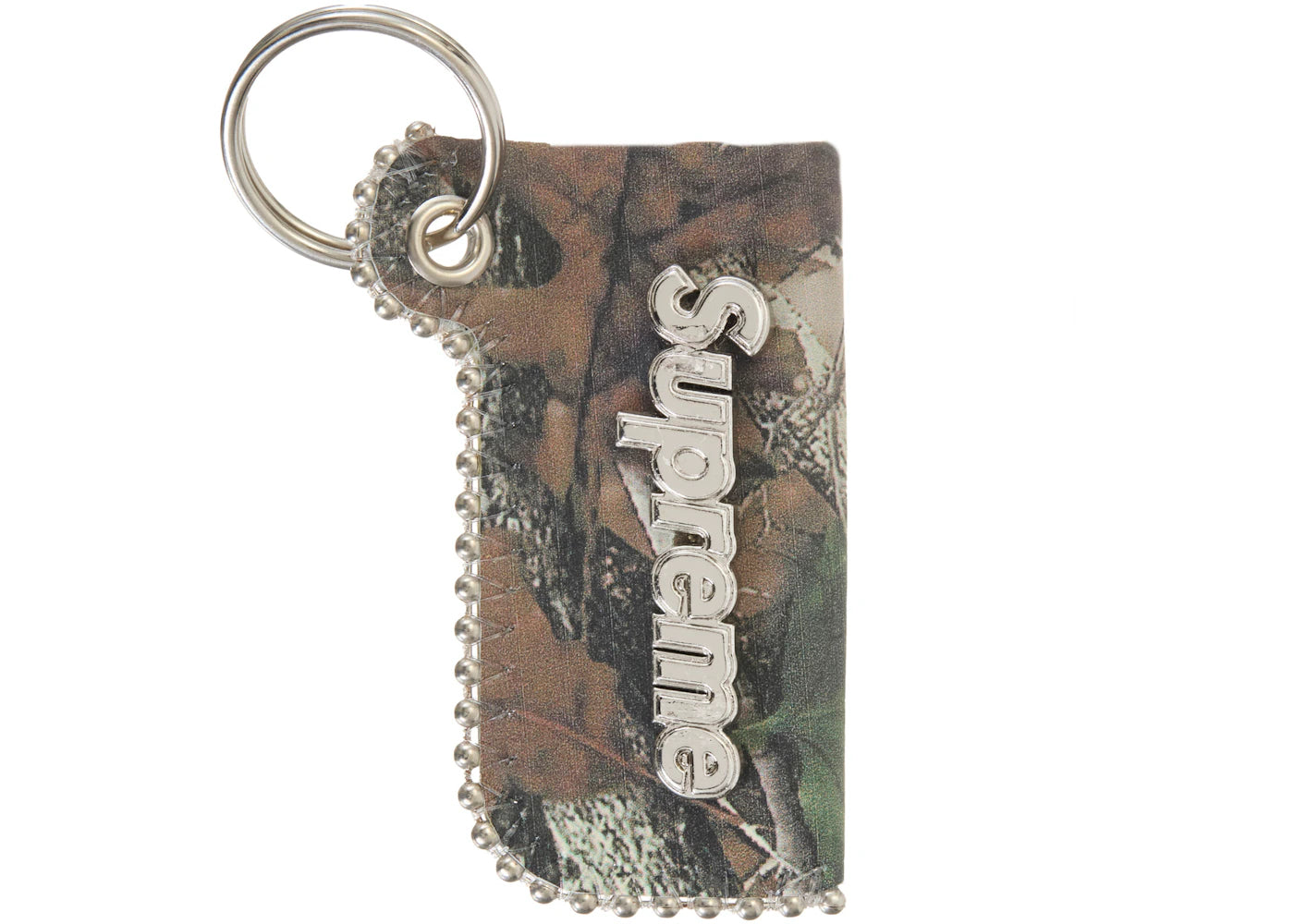 Supreme b.b. Simon Leather Lighter Case Keychain TrueTimber HTC Fall Camo - vue secondaire A