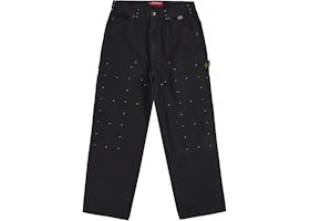 Supreme b.b. Simon Quilted Double Knee Painter Pant Black
