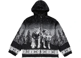Supreme b.b. Simon Reversible Hooded Fleece Jacket Black