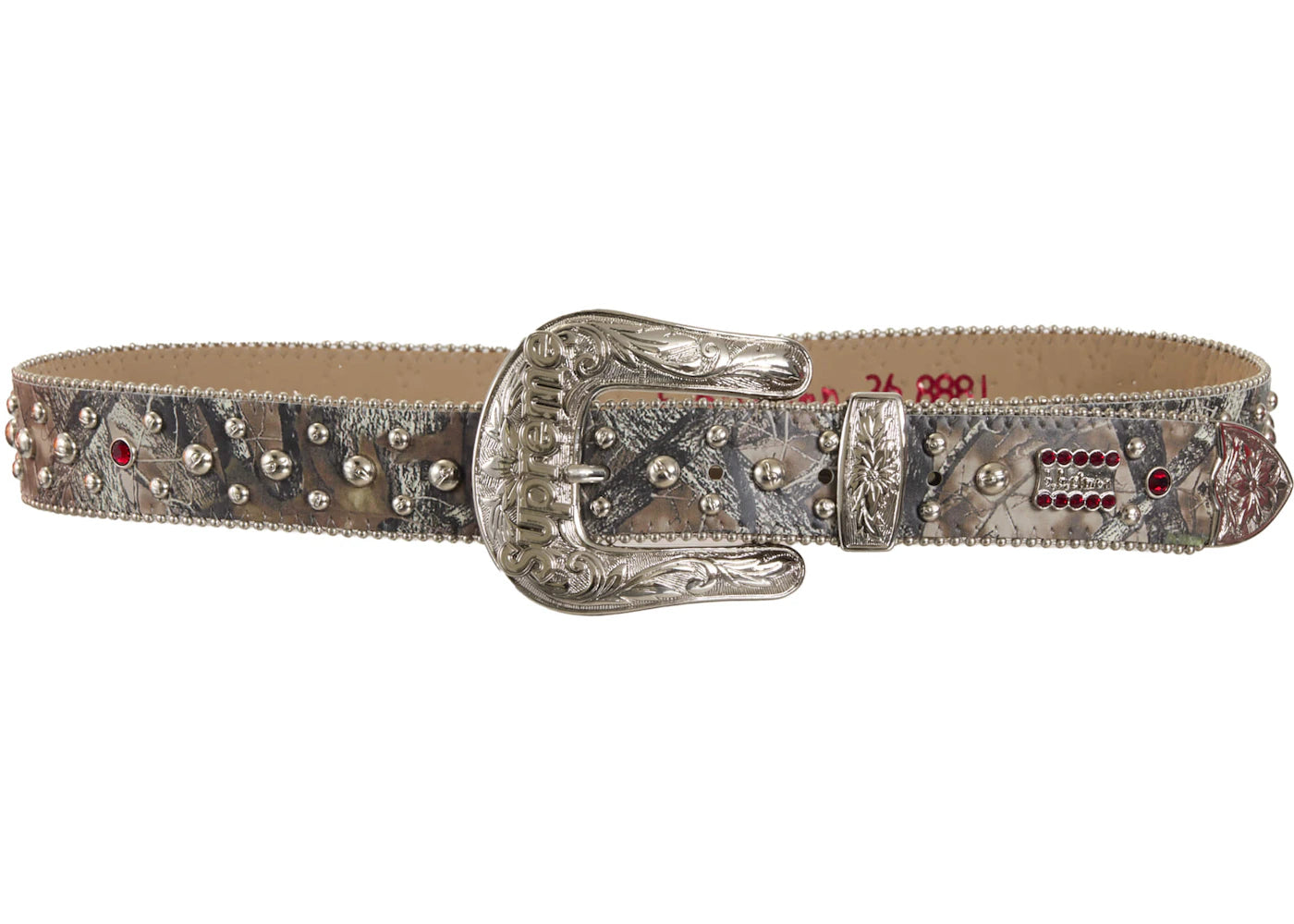 Supreme b.b. Simon Studded Ranger Belt TrueTimber HTC Fall Camo - vue secondaire A