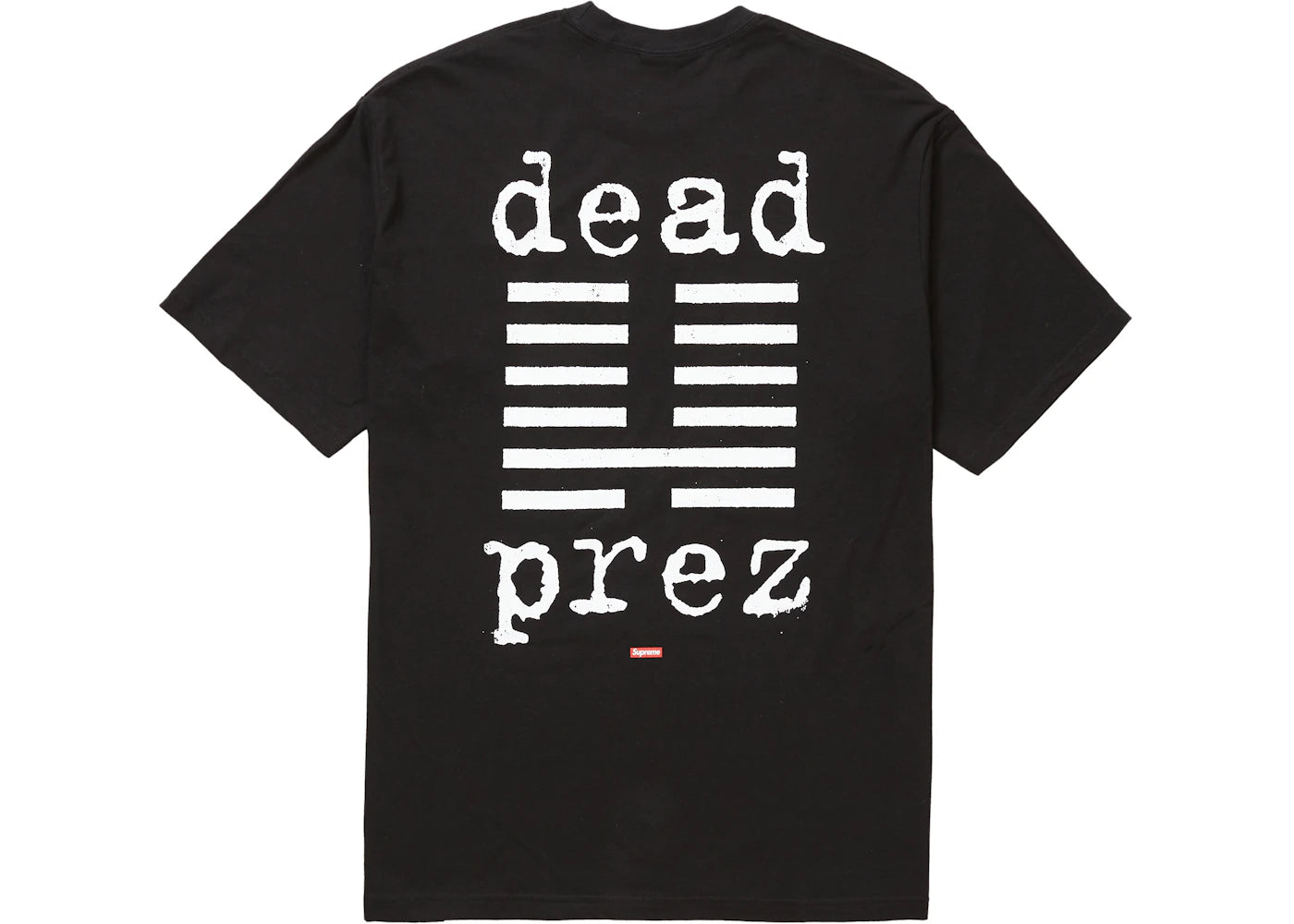 Supreme dead prez Tee Black - vue secondaire B