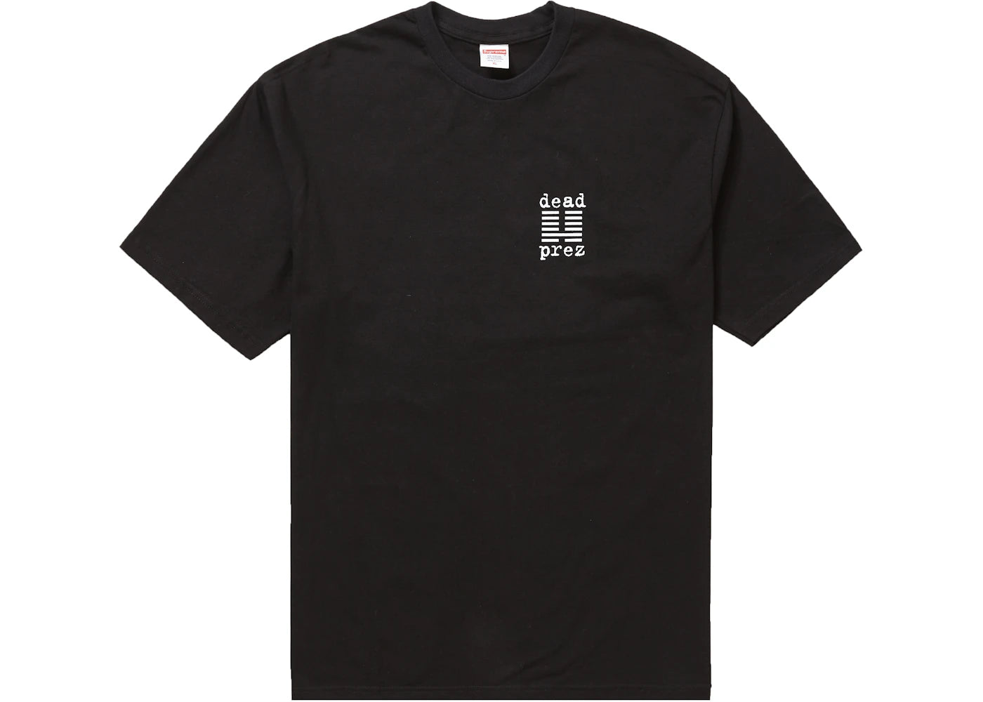 Supreme dead prez Tee Black - vue secondaire A