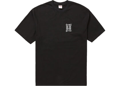 Supreme dead prez Tee Black - product view 2
