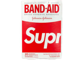 Supreme x Band Aid Adhesive Bandages (Box of 20) Red - vue 360