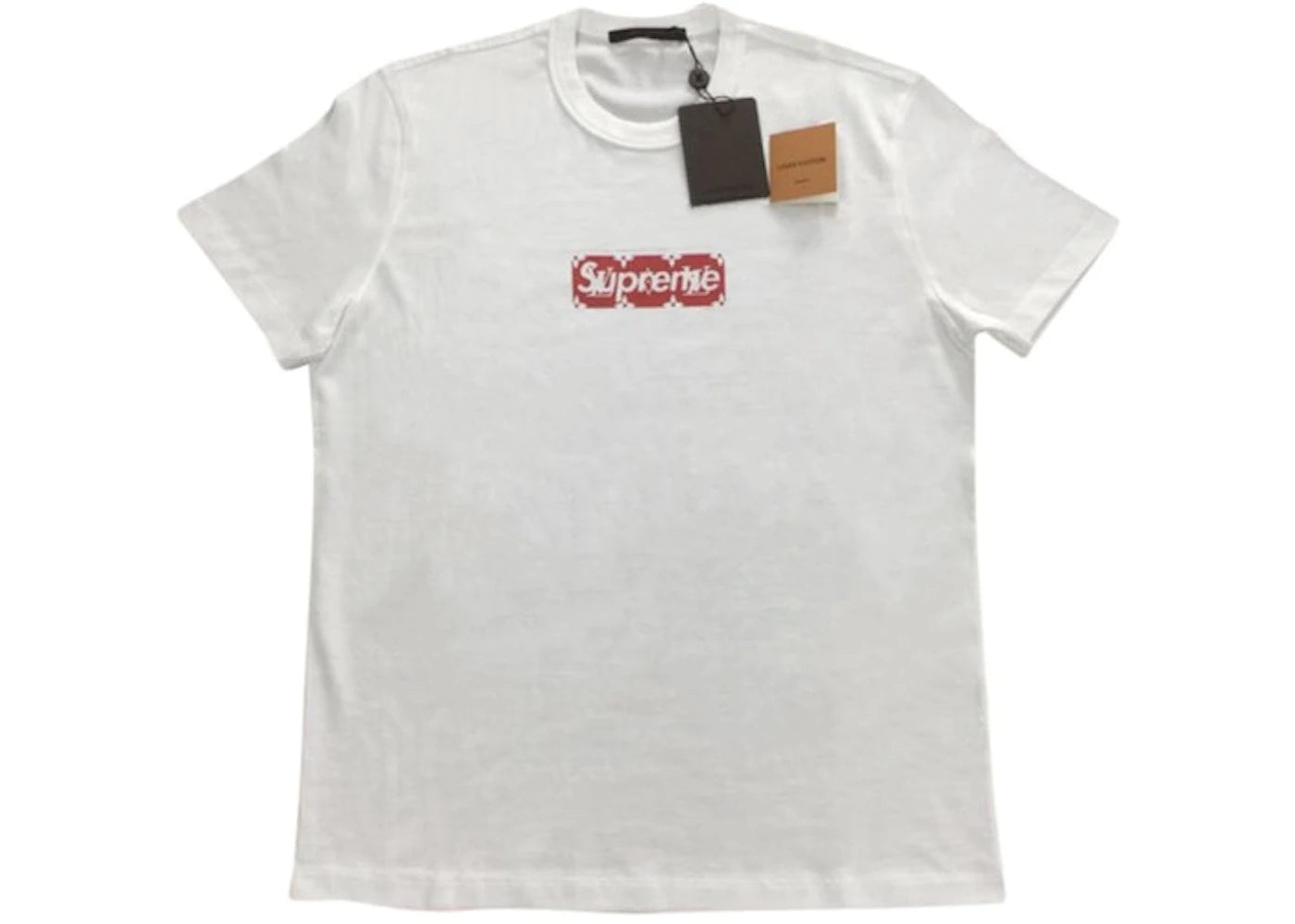 Supreme x Louis Vuitton Box Logo Tee White - vue 360