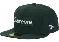 Supreme x New Era Breast Cancer Awareness Box Logo Fitted Hat Green