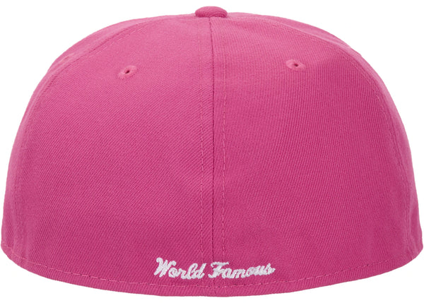 Supreme x New Era Breast Cancer Awareness Box Logo Fitted Hat Pink