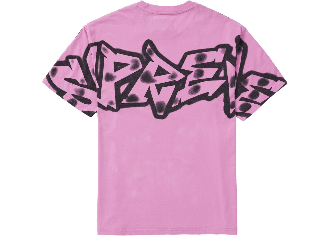 Supreme x New York Yankees Airbrush S/S Top Pink - vue secondaire B