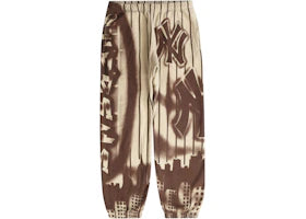 Supreme x New York Yankees Airbrush Sweatpant Clay - vue 360