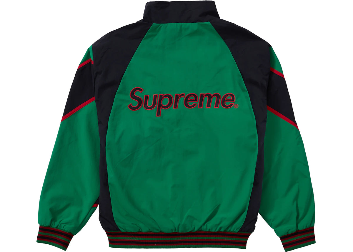Supreme x New York Yankees Track Jacket Green - vue secondaire B