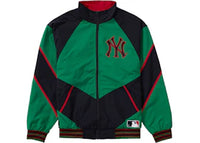 Supreme x New York Yankees Track Jacket Green