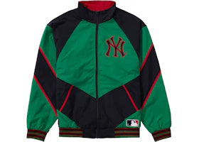 Supreme x New York Yankees Track Jacket Green