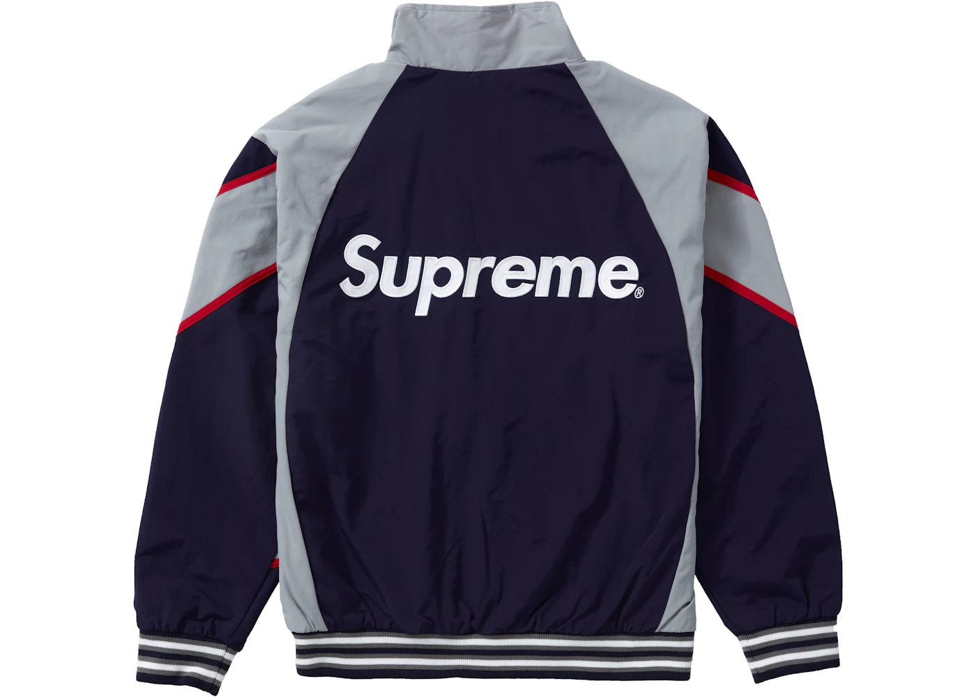 Supreme x New York Yankees Track Jacket Navy - vue secondaire A