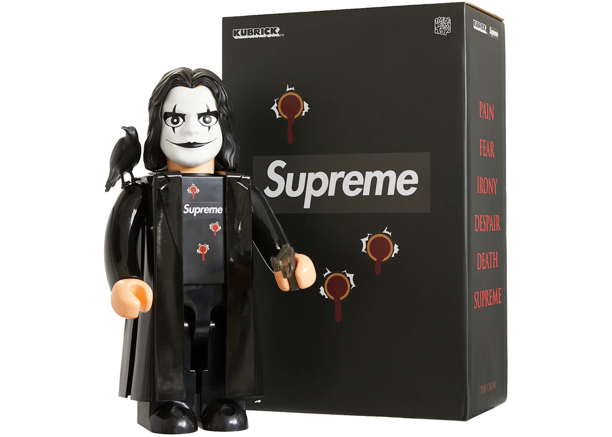 Supreme x The Crow Kubrick Figure 1000% - vue secondaire A