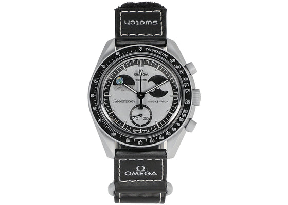 Swatch x Omega Bioceramic Mission To Earthphase SO33M700 sneakers - authentic Swatch shoes