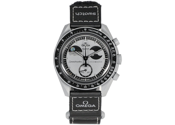 Swatch x Omega Bioceramic Mission To Earthphase SO33M700 sneakers - authentic Swatch shoes
