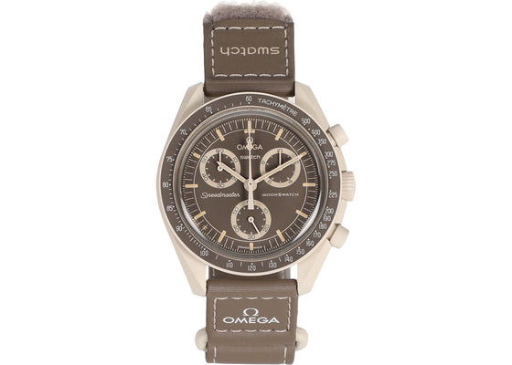 Swatch x Omega Bioceramic Moonswatch Mission On Earth Desert SO33T103 sneakers - authentic Swatch shoes