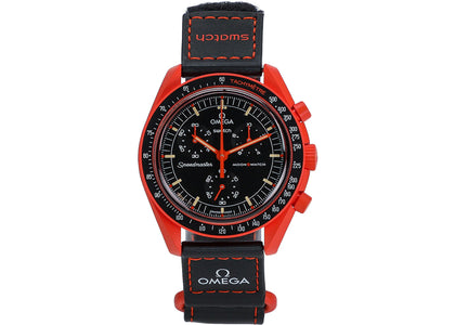 Swatch x Omega Bioceramic Moonswatch Mission On Earth Lava SO33O100 sneakers - authentic Swatch shoes