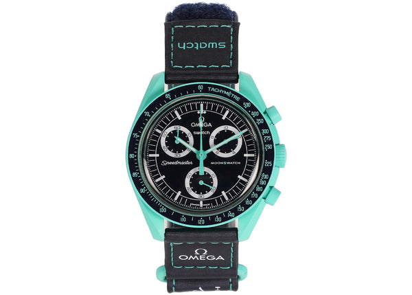 Swatch x Omega Bioceramic Moonswatch Mission On Earth Polar Lights SO33L103 sneakers - authentic Swatch shoes