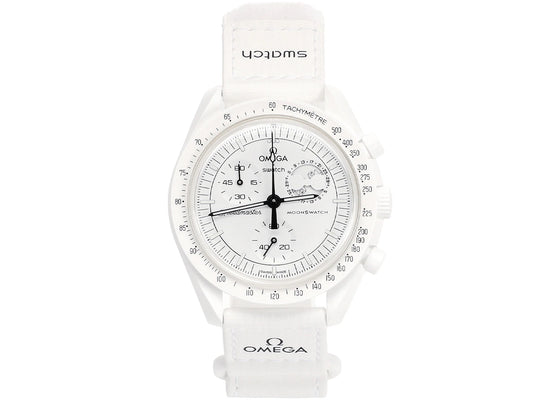 Swatch x Omega Bioceramic Moonswatch Mission To Moonphase Snoopy SO33W700 sneakers - authentic Swatch shoes