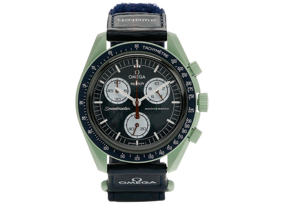 Swatch x Omega Bioceramic Moonswatch Mission to Earth SO33G100 sneakers - authentic Swatch shoes