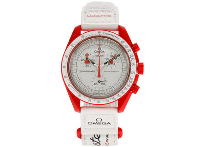 Swatch x Omega Bioceramic Moonswatch Mission to Mars SO33R100 sneakers - authentic Swatch shoes