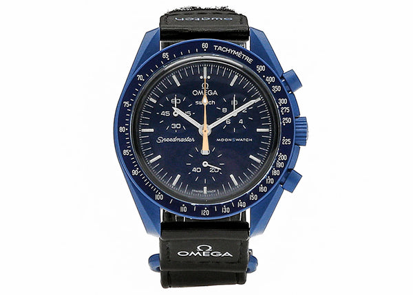 Swatch x Omega Bioceramic Moonswatch Mission to Neptune Moonshine Gold SO33N101-108 sneakers - authentic Swatch shoes