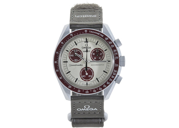 Swatch x Omega Bioceramic Moonswatch Mission to Pluto SO33M101 sneakers - authentic Swatch shoes