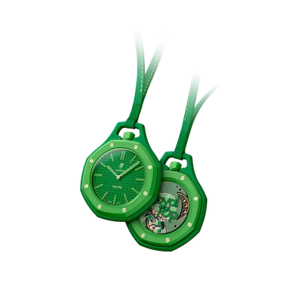 Audemars Piguet Royal Pop Collection Taschenuhr Green Eight