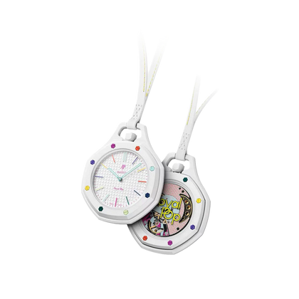 Audemars Piguet Royal Pop Collection Taschenuhr Huit Blanc