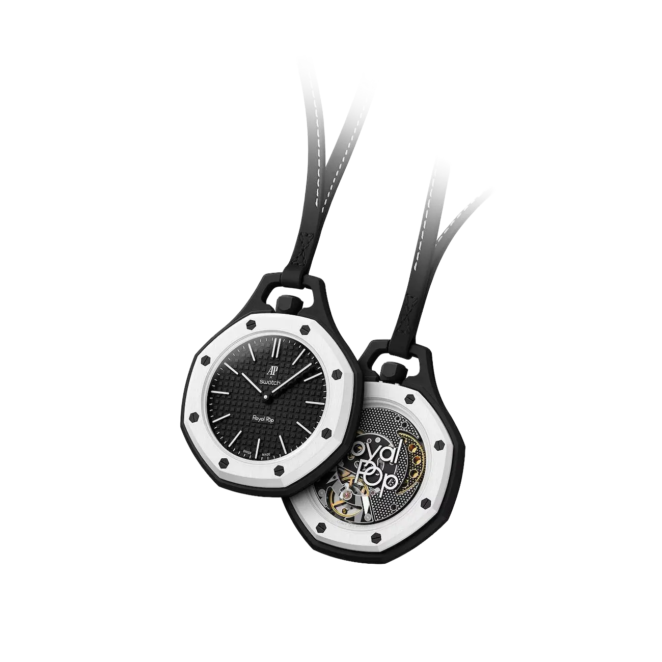 Audemars Piguet Royal Pop Collection Pocket Watch Ocho Negro