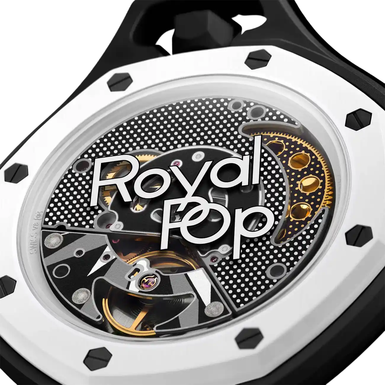 Audemars Piguet Royal Pop Collection Pocket Watch Ocho Negro