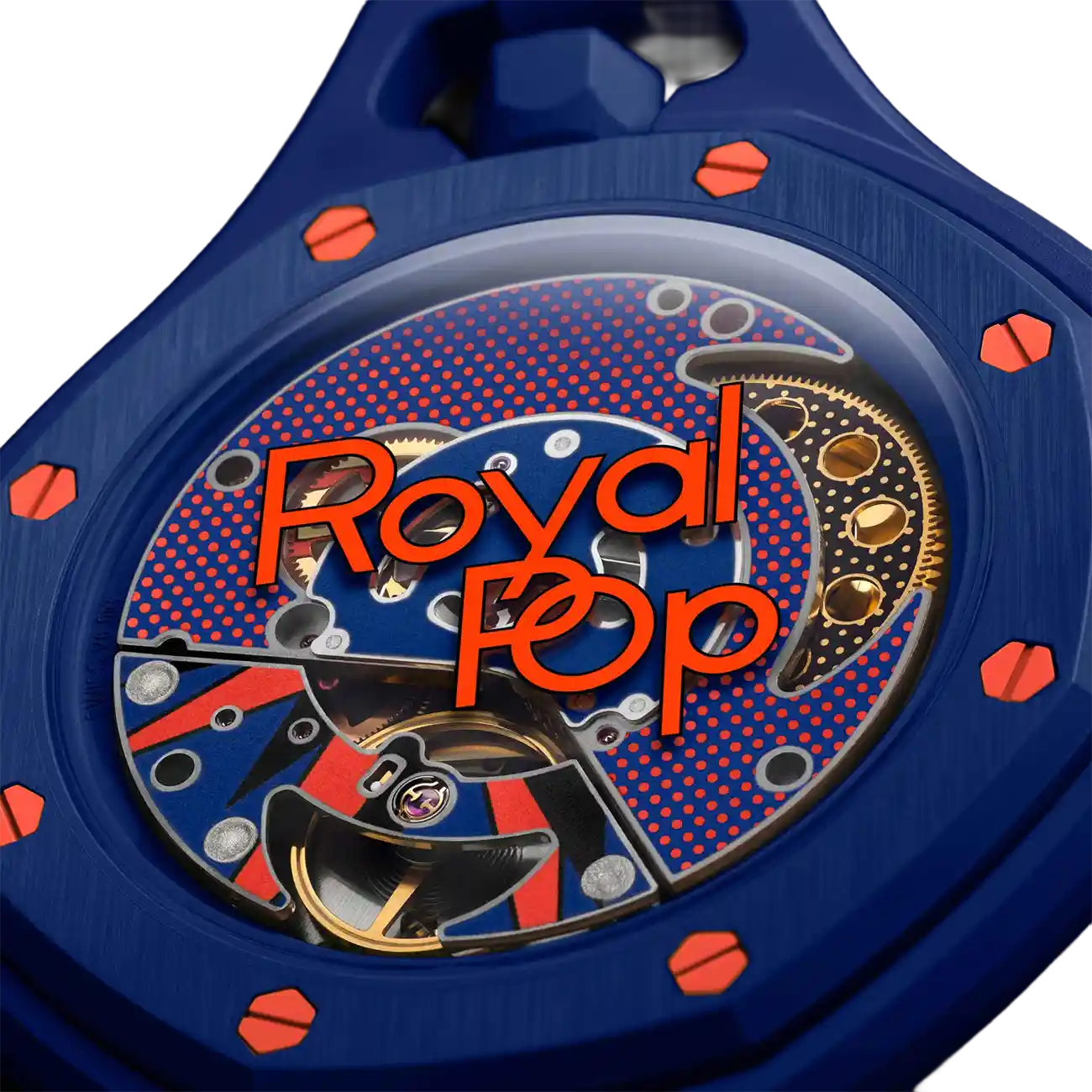 Audemars Piguet Royal Pop Collection Pocket Watch Orenji Hachi
