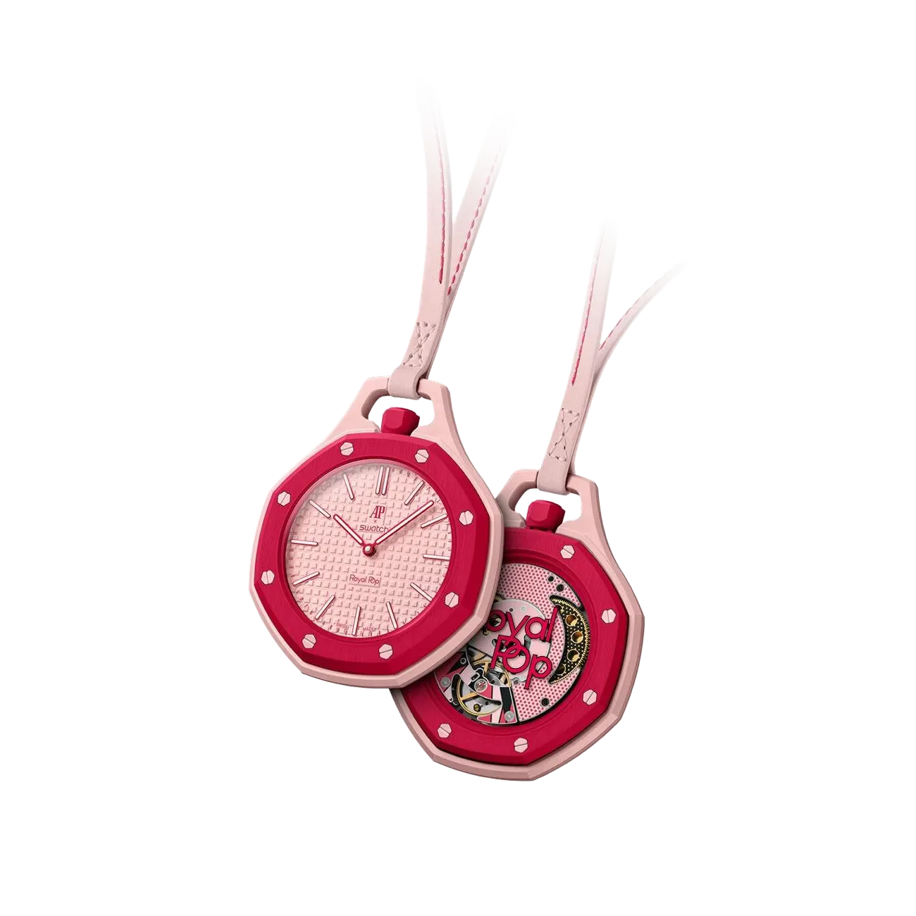 Audemars Piguet Royal Pop Collection Pocket Watch Otto Rosso