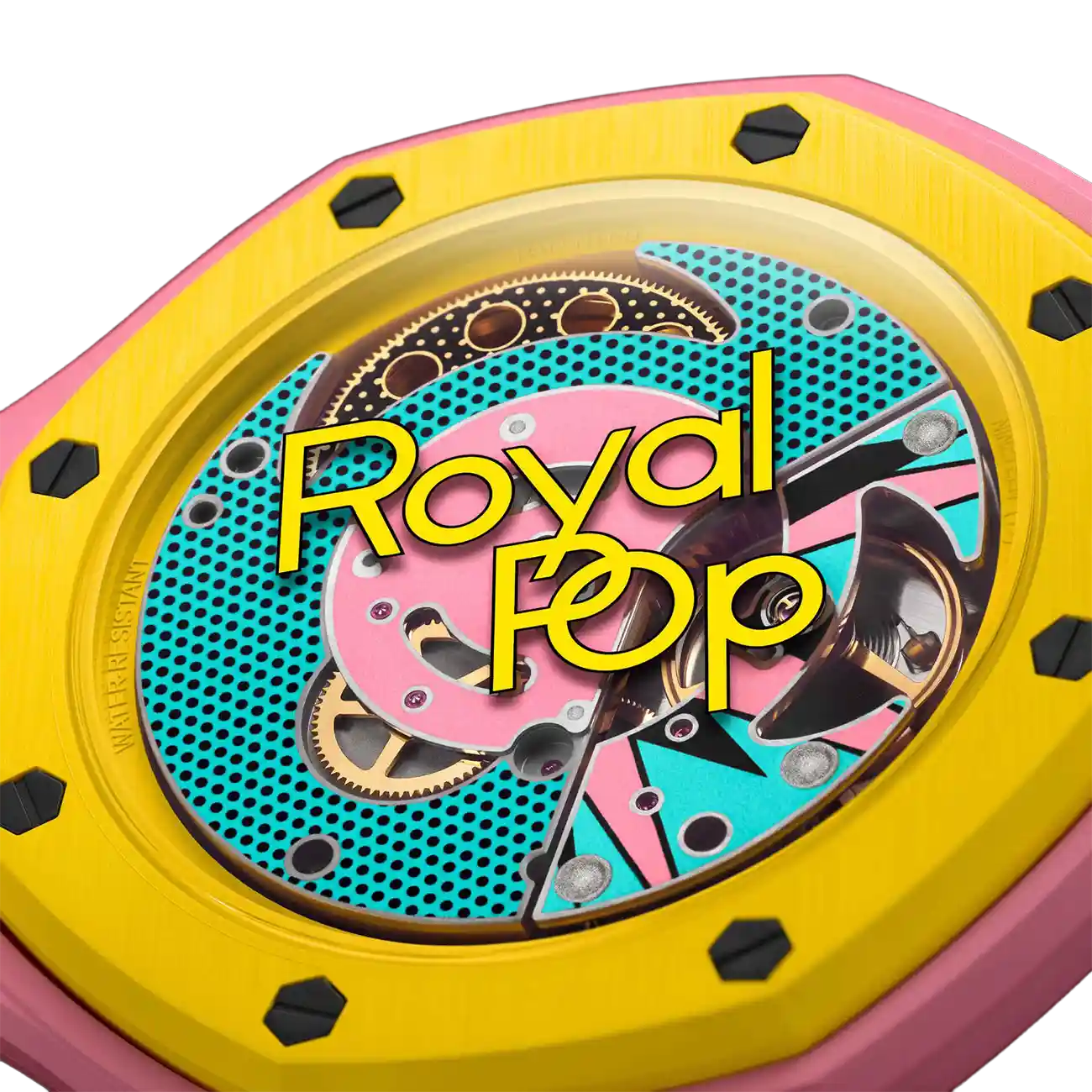 Audemars Piguet Royal Pop Collection Watch Pocket OTG Roz