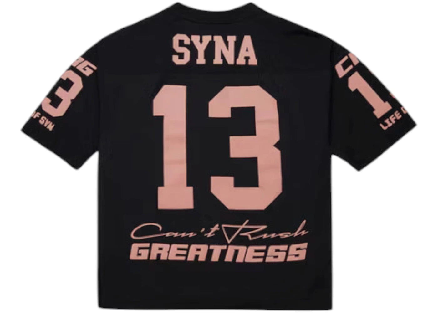 Syna World x NFL x Mitchell & Ness CRG Jersey Black/Rose Gold - vue secondaire B