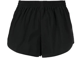 T by Alexander Wang Marathon With Wang Puff Logo Shorts Black