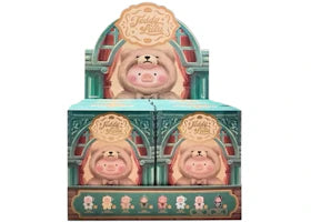 TOYZEROPLUS Lulu The Piggy Vintage Teddy Shop Series Vinyl Face Plush Pendant Sealed Case (6 Blind Box) - vue 360